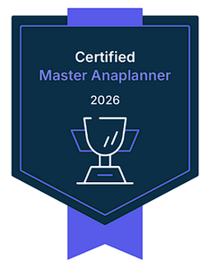 Certified Master Anaplanner Badge